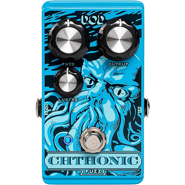 Chthonic Fuzz Effects Pedal Bahama Blue