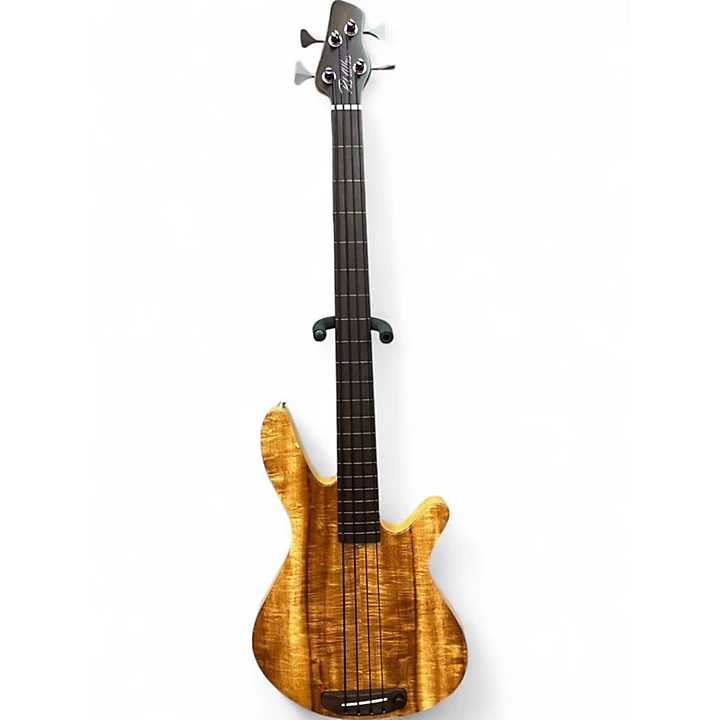 Rob Allen Used 2000s Rob Allen mb 2 koa Electric Bass Guitar.gc