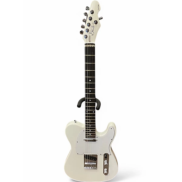 Gh Reno Used Gh Reno Custom Telecaster White Solid Body Electric Guitar.gc