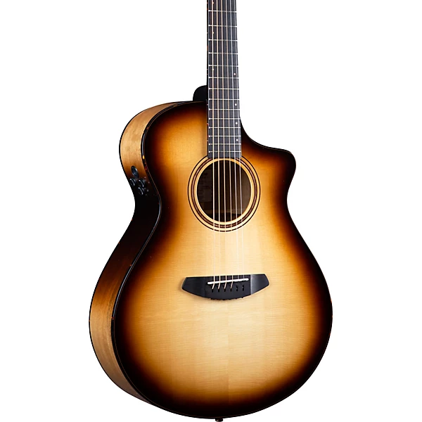 Artista Pro CE Spruce Myrtlewood Concert Acoustic Electric Guitar Burnt Amber