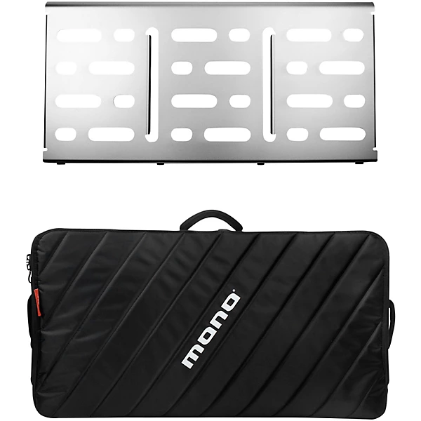 MONO PEDALBOARD LARGE SILVER PRO 20 ACCESSORY CASE