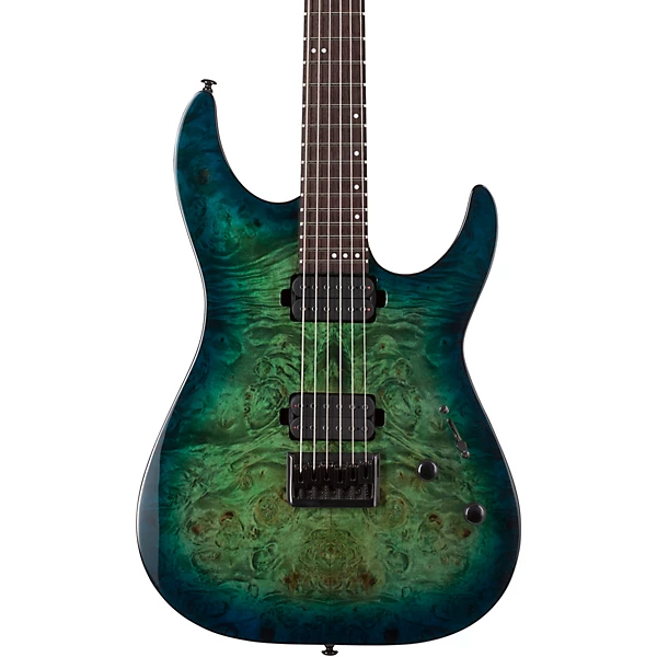 CR 6 Electric Guitar Aquaburst