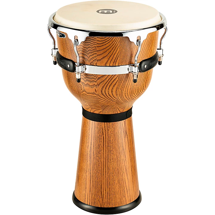 Floatune Zebra Print Ash Wood Djembe