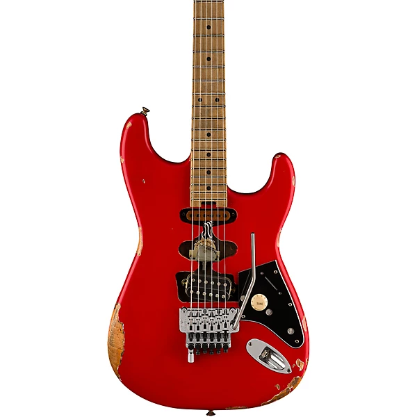 EVH Frankenstein Series Relic Electric Guitar Level 1 Red M02359004002000.gc