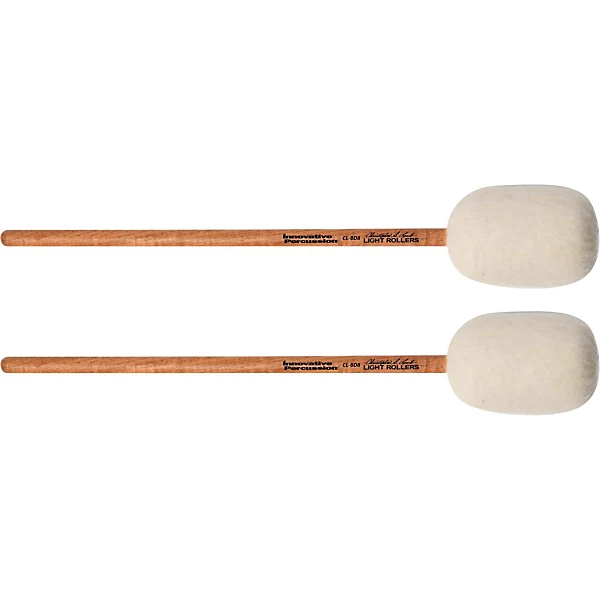 Concert Bass Drum Mallet LIGHT ROLLERS pair