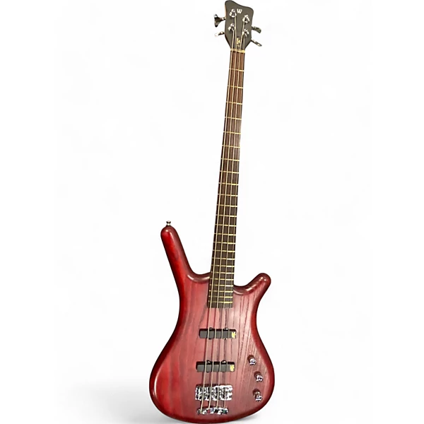Warwick Used Warwick Corvette 4 String Burgundy Electric Bass Guitar.gc