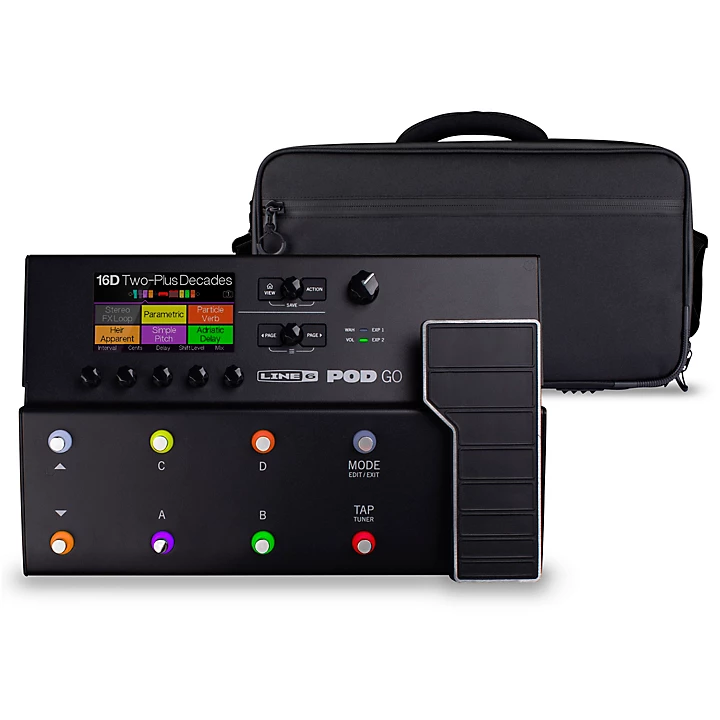 POD Go Guitar Multi Effects Processor with Shoulder Bag