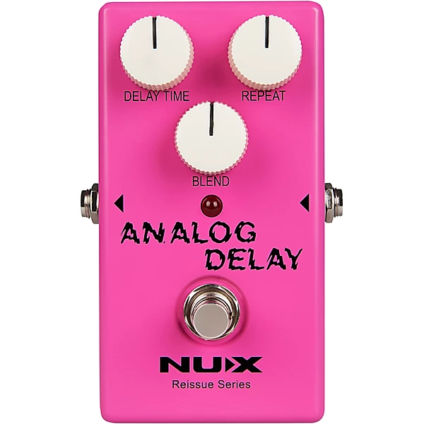 Reissue Series Analog Delay with BBD Chipset Effects Pedal Pink