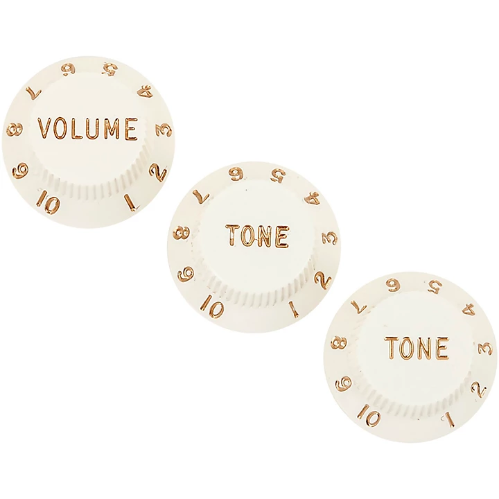 Stratocaster Knob Sets Parchment