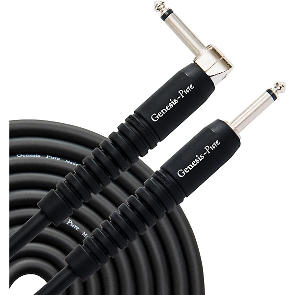 Genesis Pure Instrument Cable Straight to Angle 20 ft
