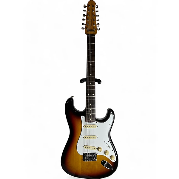 Used Fender ST XII Stratocaster 3 Tone Sunburst Solid Body Electric Guitar