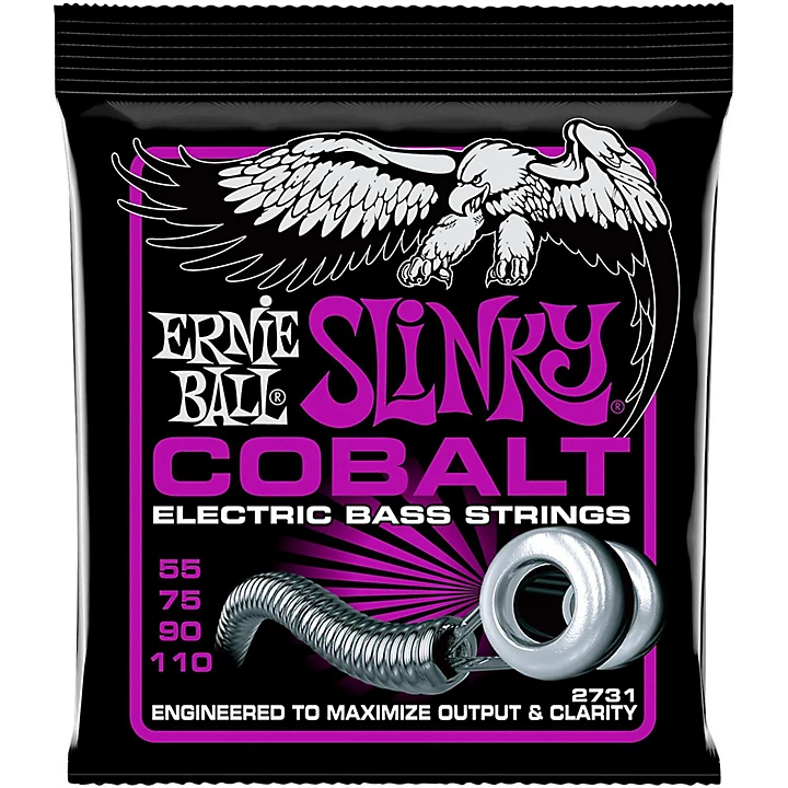 2731 Cobalt Power Slinky Electric Bass Strings