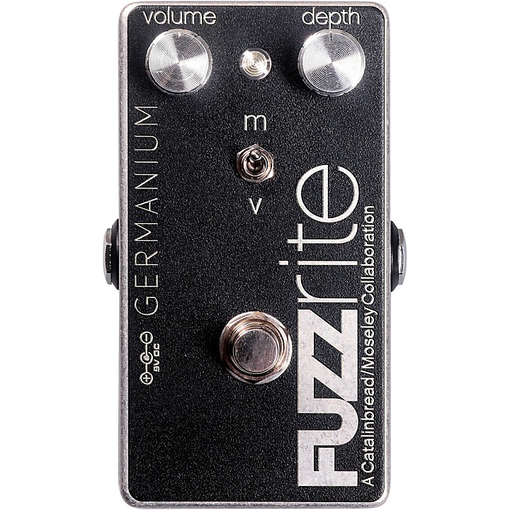 Fuzzrite Ge Germanium Fuzz Effects Pedal Black