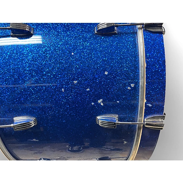 Ludwig Used Ludwig 4 Piece Centennial BLUE SPARKLE Drum Kit