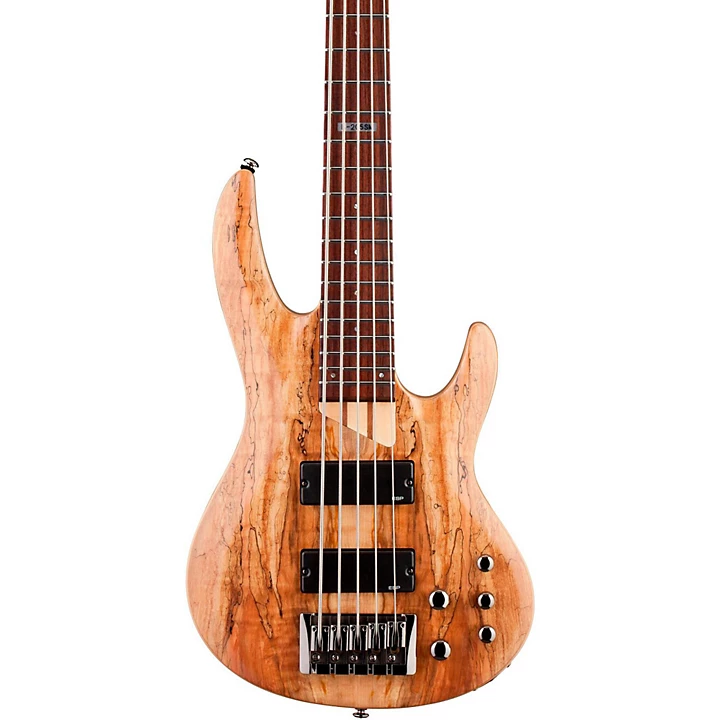 LTD B 205SM 5 string Electric Bass Guitar Satin Natural