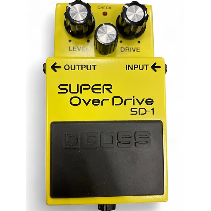 BOSS Used BOSS SD1 Super Overdrive Effect Pedal