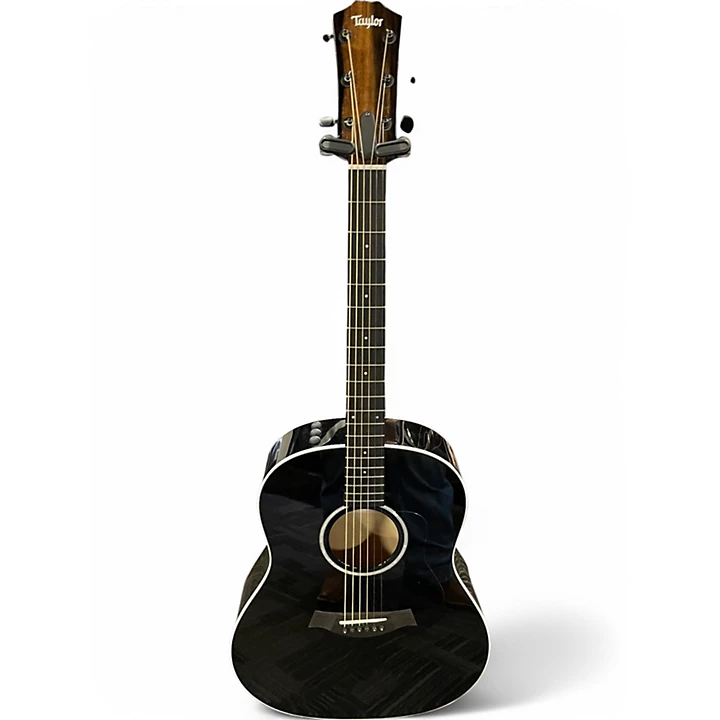 Used Taylor 217e blk plus Black Acoustic Guitar