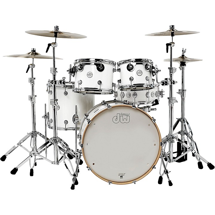 DW Design Series 4 Piece Shell Pack Level 1 Gloss White L93674004003000.gc