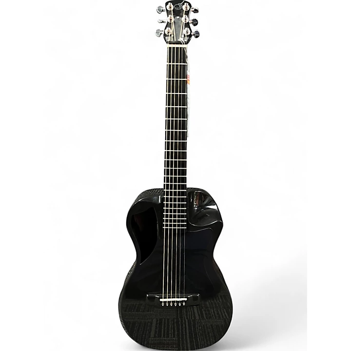 Used Journey OF660 Black Acoustic Guitar