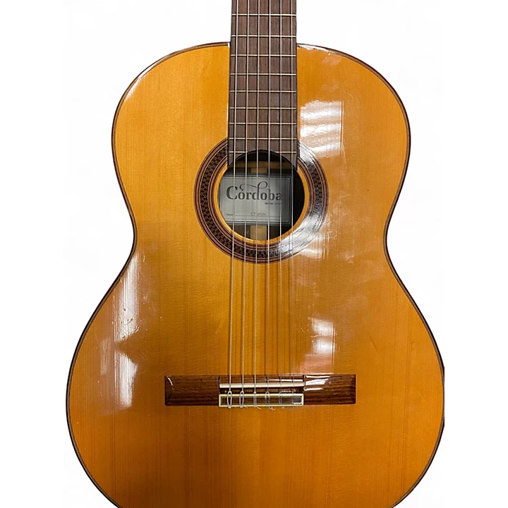 Used Cordoba C7 SP/IN Natural Classical Acoustic Electric Guitar