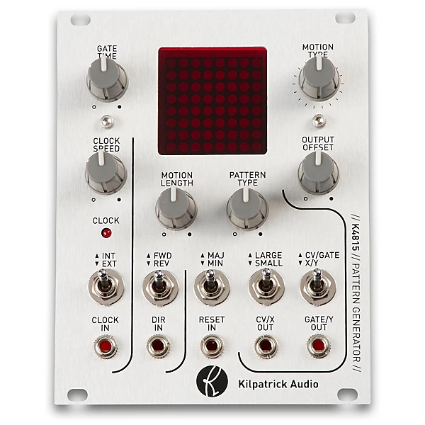 K4815 Pattern Generator Eurorack CV and MIDI Pattern Generator