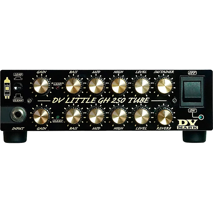 DV LITTLE GH 250 Tube 250W Guitar Amp Head Black