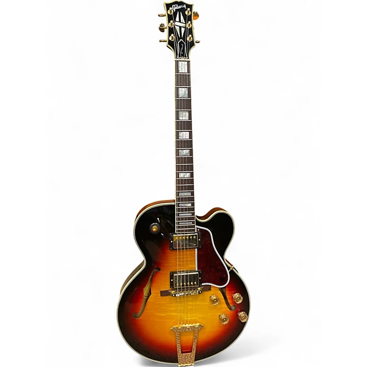 Used 2018 Gibson ES 275 Custom Sunset Burst Hollow Body Electric Guitar