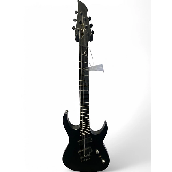 Used Agile Pendulum 7 Black Solid Body Electric Guitar