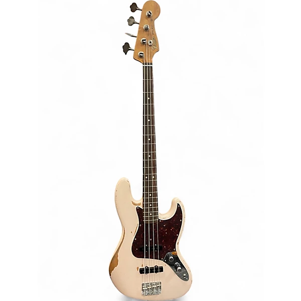 Fender Used Fender Flea Signature Jazz Bass Shell Pink Electric Bass Guitar