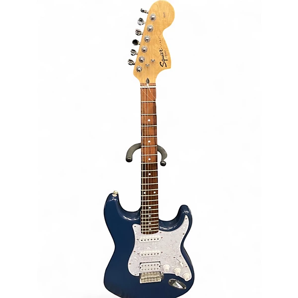 Used Squier Affinity Stratocaster Blue Solid Body Electric Guitar