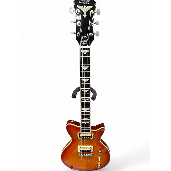 Used Hoyer ERN PRESTIGE 2 Color Sunburst Hollow Body Electric Guitar