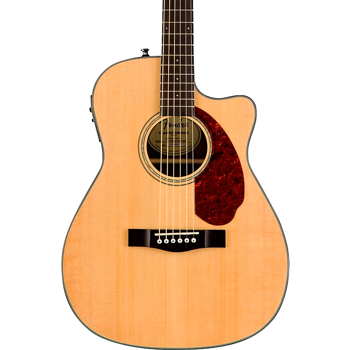 Fender CC 140SCE Concert Acoustic Electric Guitar Natural