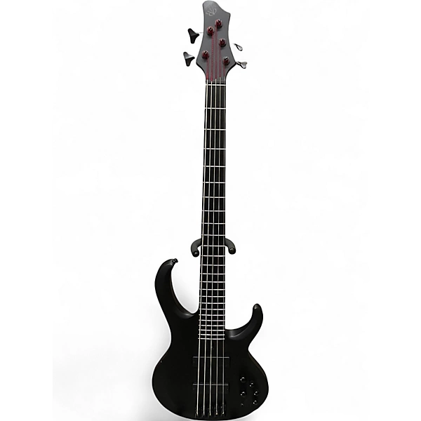 Used Ibanez BTB625EX Flat Black Electric Bass Guitar