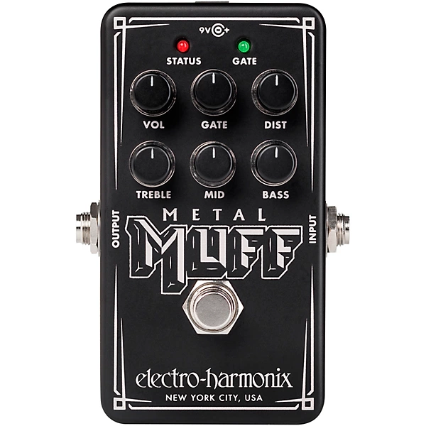 Nano Metal Muff Distortion Effects Pedal Black