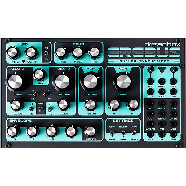 Erebus 2 Voice Paraphonic Analog Synthesizer Reissue