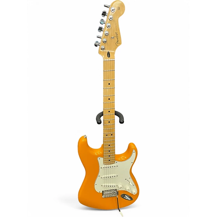 Used Fender Player Stratocaster ORANGE Solid Body Electric Guitar