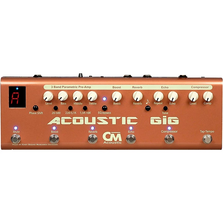 Acoustic GiG Multi Effects Pedal Tan
