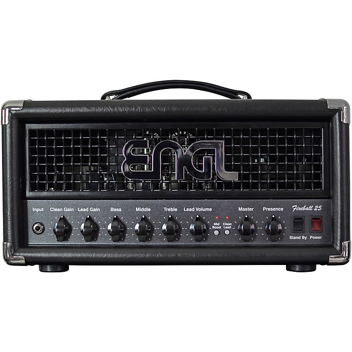 E633 Fireball 25 25W Tube Guitar Amp Head Black