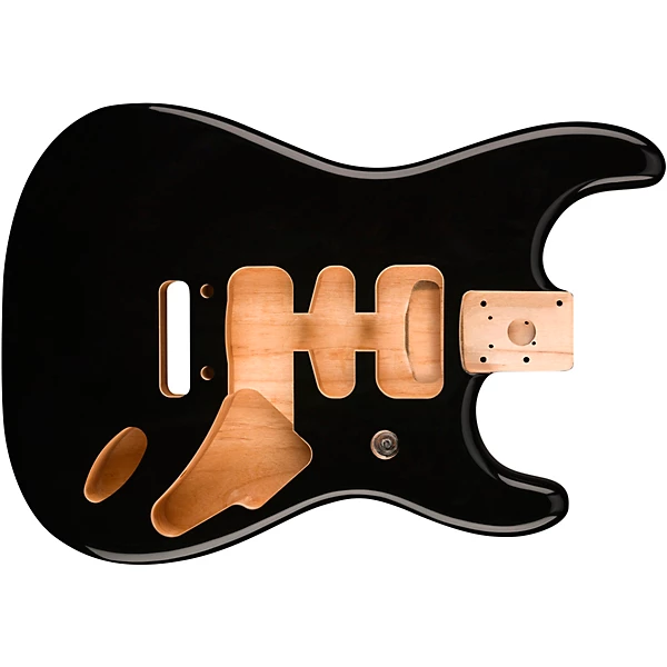 Deluxe Stratocaster Alder Body Black