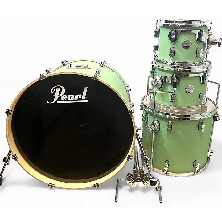 Used PDP By DW 4 piece CONSEPT Green Drum Kit