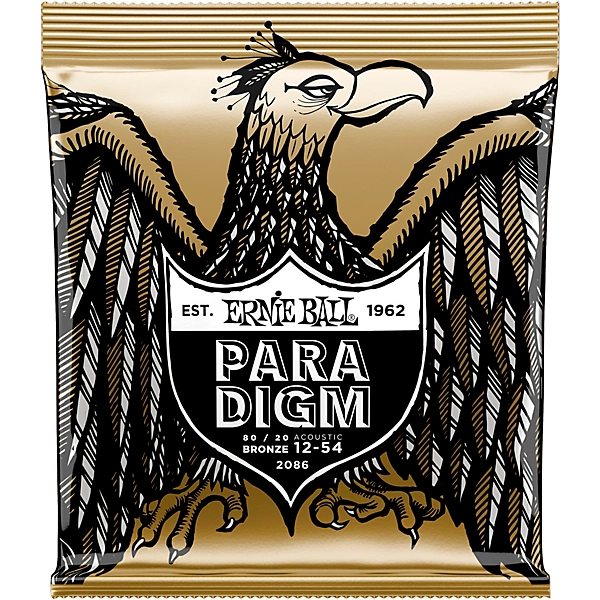Paradigm 80 20 Acoustic Guitar Strings Medium Light