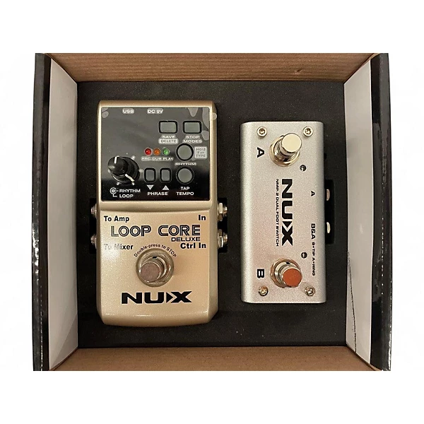 NUX Loop Core Deluxe Bundle Effect Pedal Package