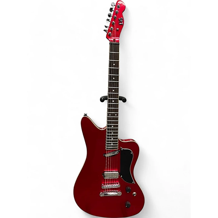 Used Puresalem Mendiola Red Solid Body Electric Guitar