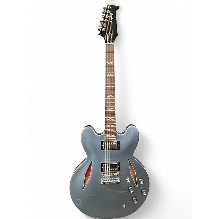 Epiphone Used Epiphone DG335 Pelham Blue Hollow Body Electric Guitar