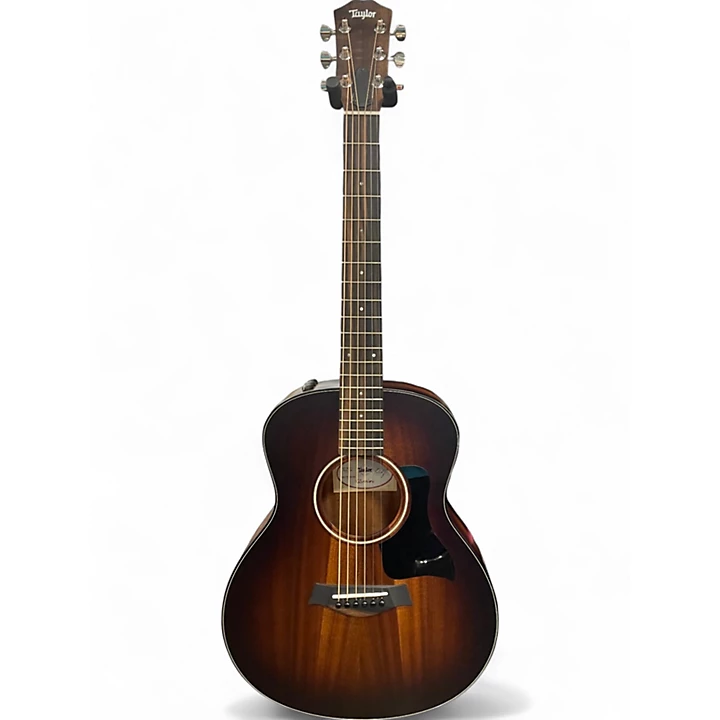 Used Taylor GS MINI E KOA PLUS Natural Acoustic Electric Guitar