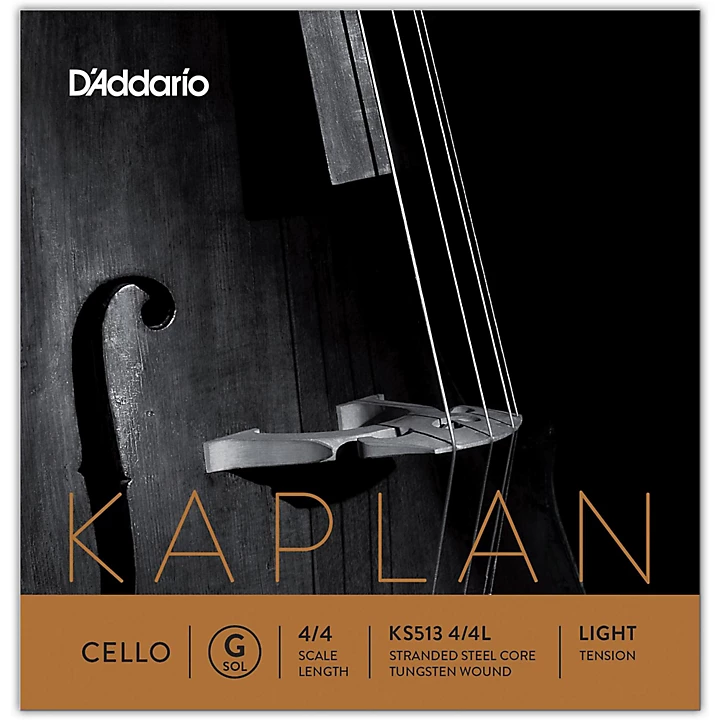 Kaplan Series Cello G String 4 4 Size Light