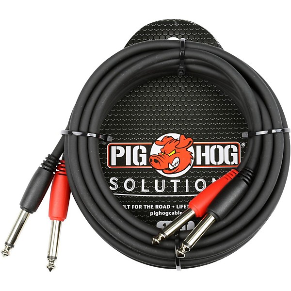 Dual 1 4 1 4 TS Cable 10 ft