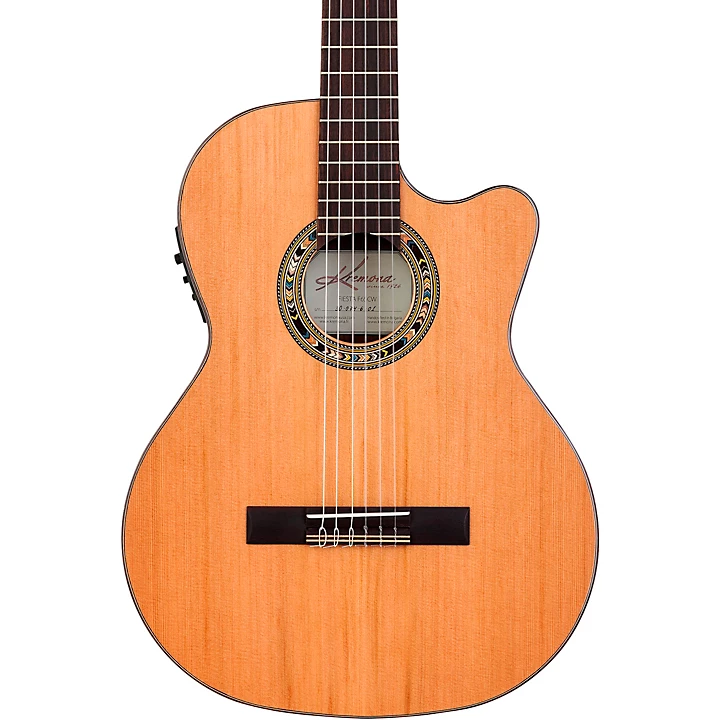 F65CW Nylon String Acoustic Electric Guitar Natural
