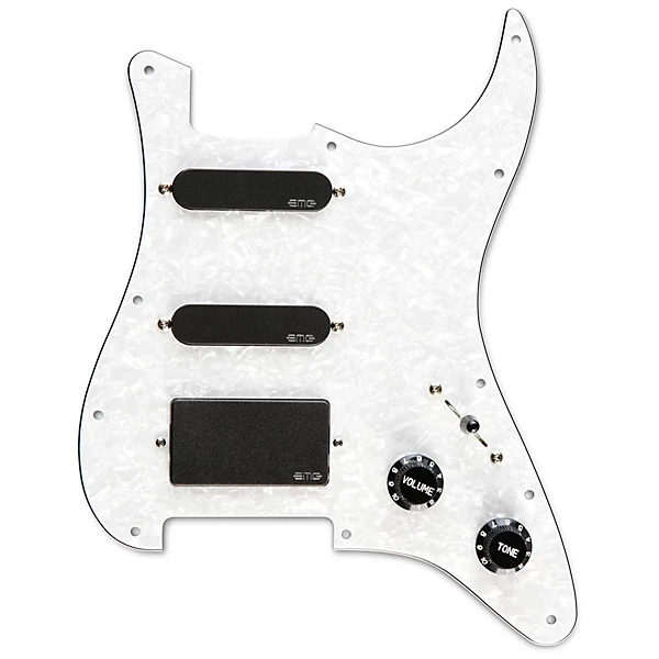 EMG KH20 Kirk Hammett Pre Wired Pickguard Pickup Set Black