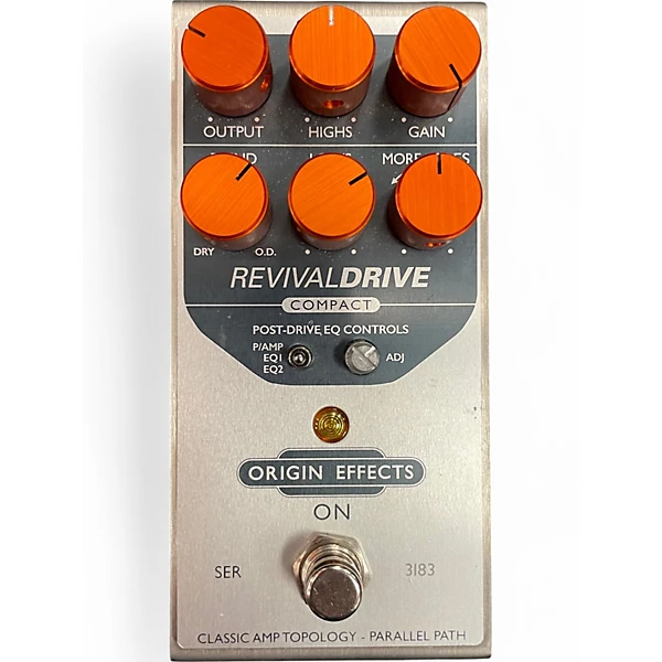 Used Origin Effects RevivalDRIVE Compact Effect Pedal